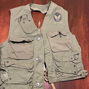 Men’s Army Air Forces Green Vest